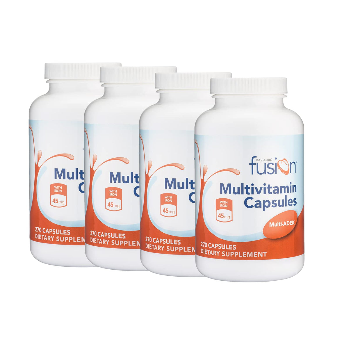 Bariatric Fusion High ADEK Multivitamin with Iron