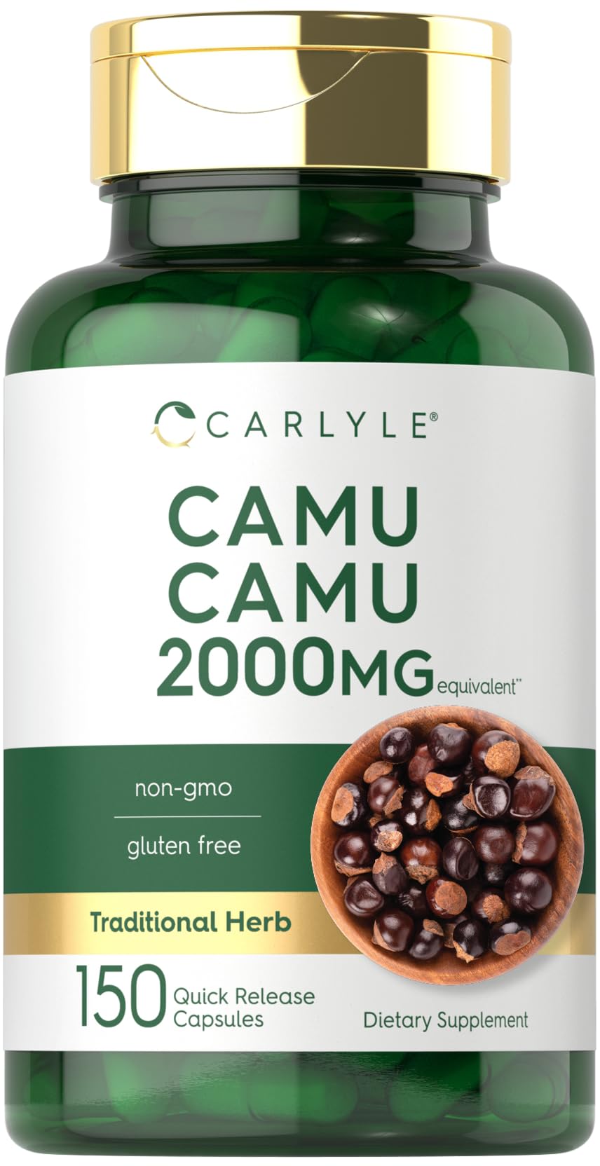 Carlyle Camu Camu with Vitamin C - 150 Capsules