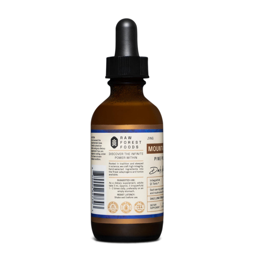 RAW Forest Foods Mountain Alchemy Pine Pollen Elixir Tincture