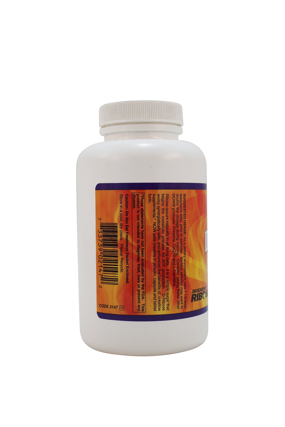 NOW Foods D-Ribose Pure Powder - 8 oz. - image 2