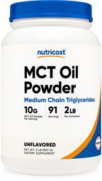 Nutricost Premium MCT Oil Powder - 2 LB