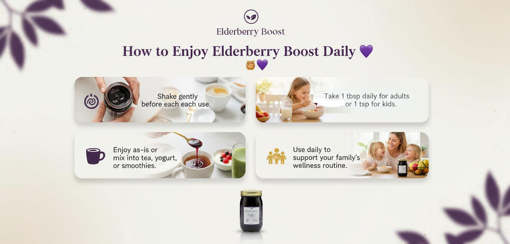 Elderberry Boost Elderberry Syrup with Organic Elderberries - 16 Fl Oz - image 5