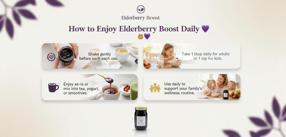 Elderberry Boost Elderberry Syrup with Organic Elderberries - 16 Fl Oz - image 5