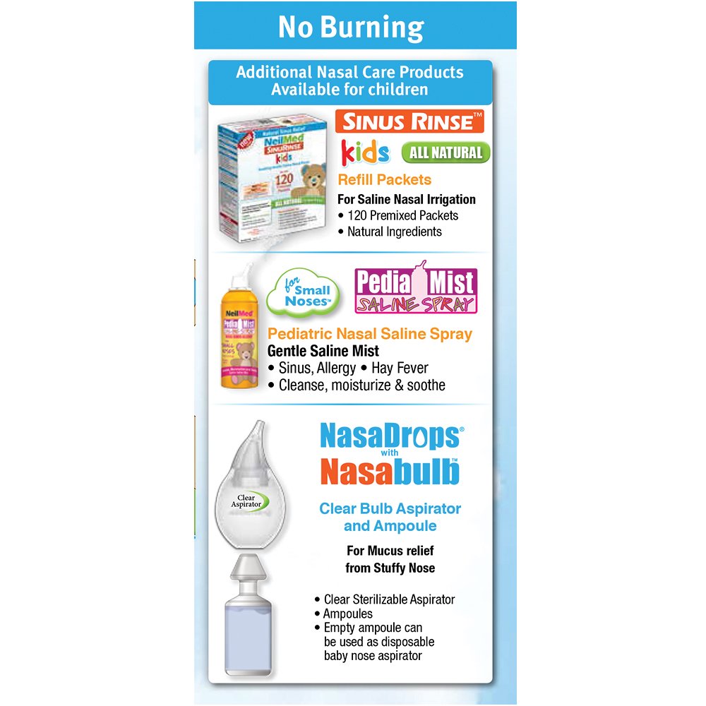 NeilMed Sinus Rinse Kids All Natural Kit - 60 Packets - image 3