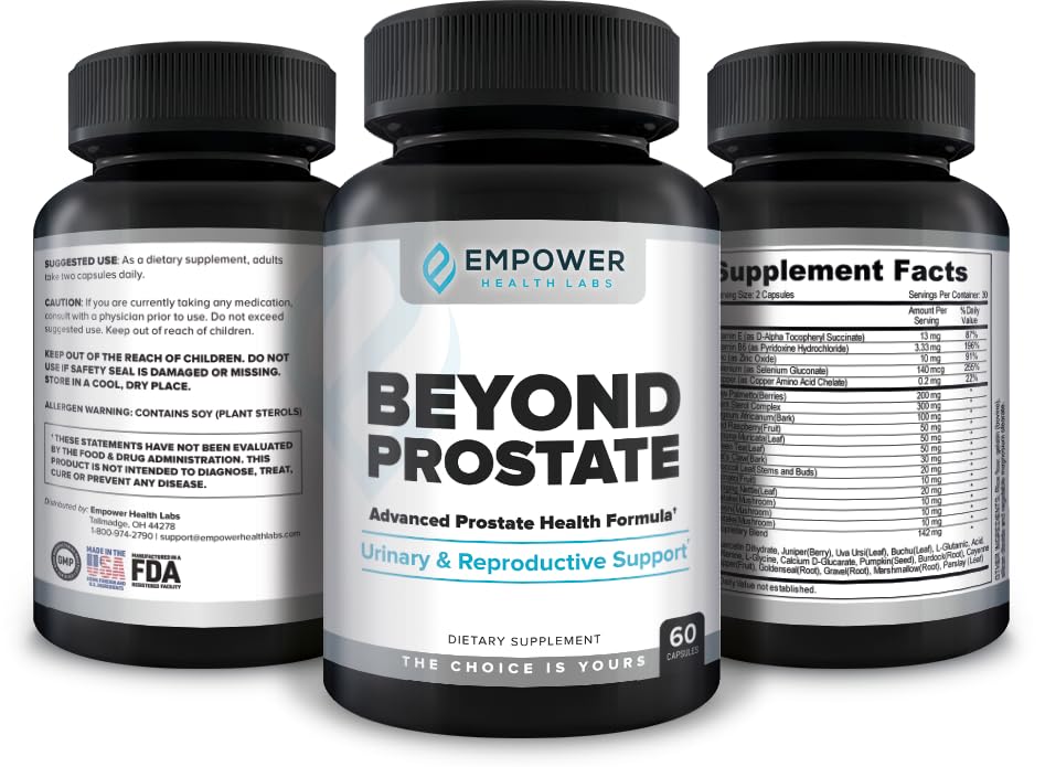 Empower Health Beyond Prostate Supplement - 60 Capsules - image 9