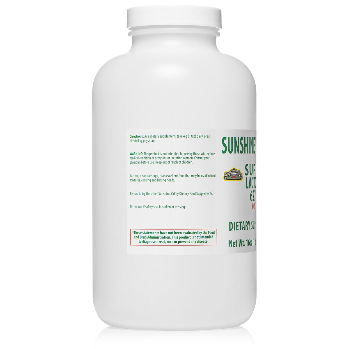 Sunshine Valley Super Lactose Dry Powder - 16 oz - image 2