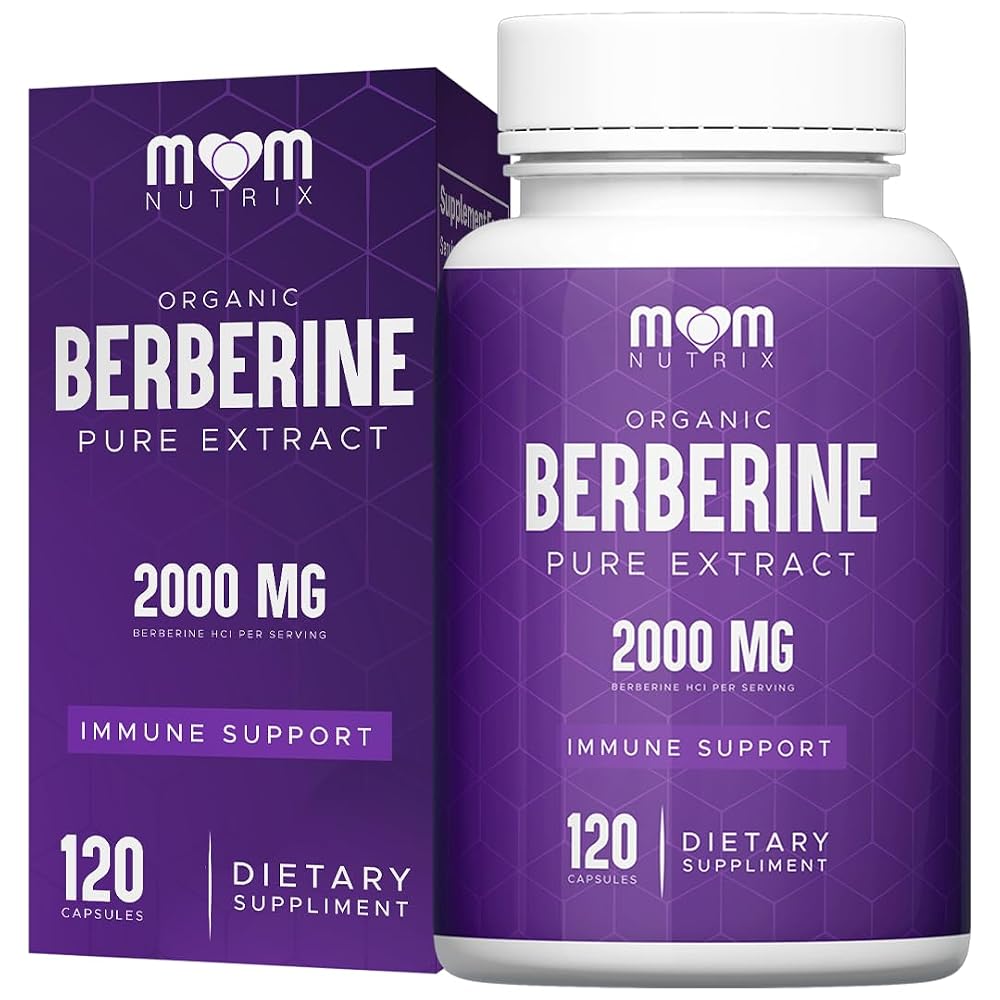 THE MONK Organic Berberine Extract 2000mg - 120 Capsules