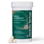 Medella Naturals Mega-Strain 50 Billion CFU Probiotics - 30 Capsules