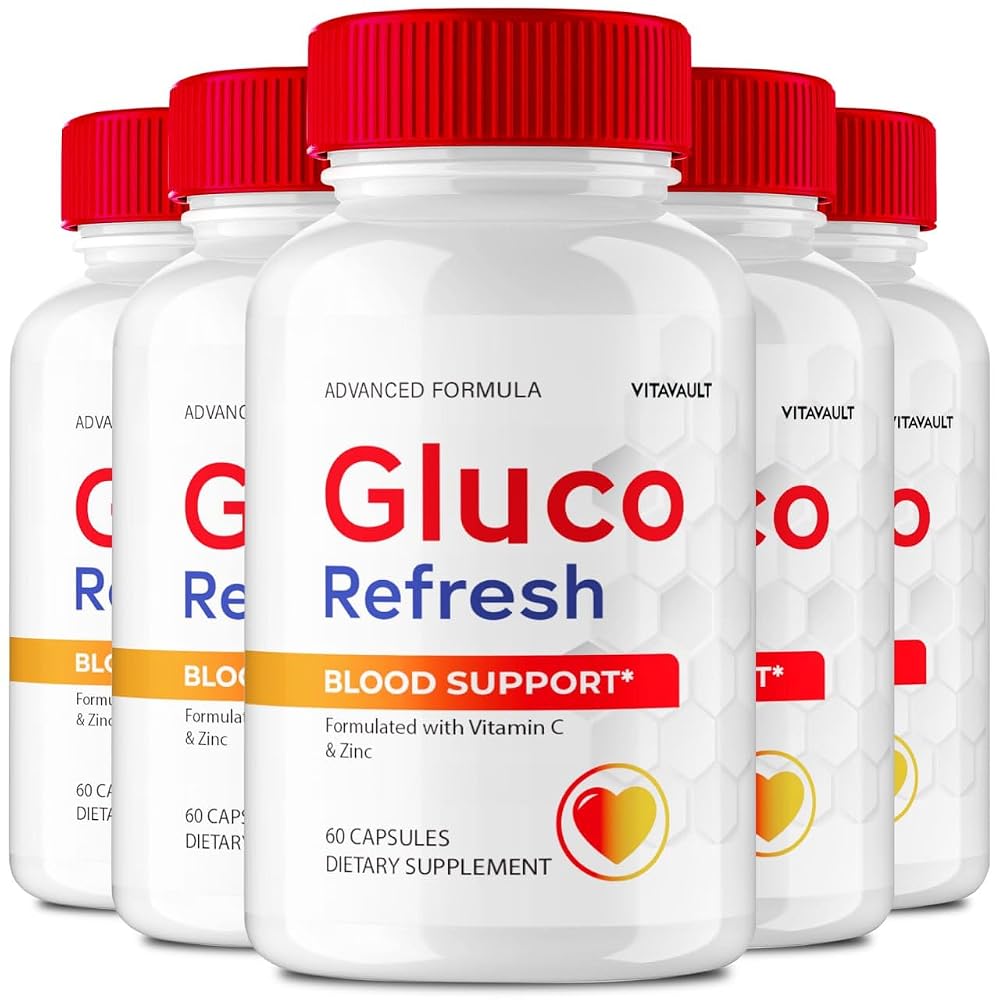 Vitavault Gluco Refresh Capsules Maximum Strength - 300 Count