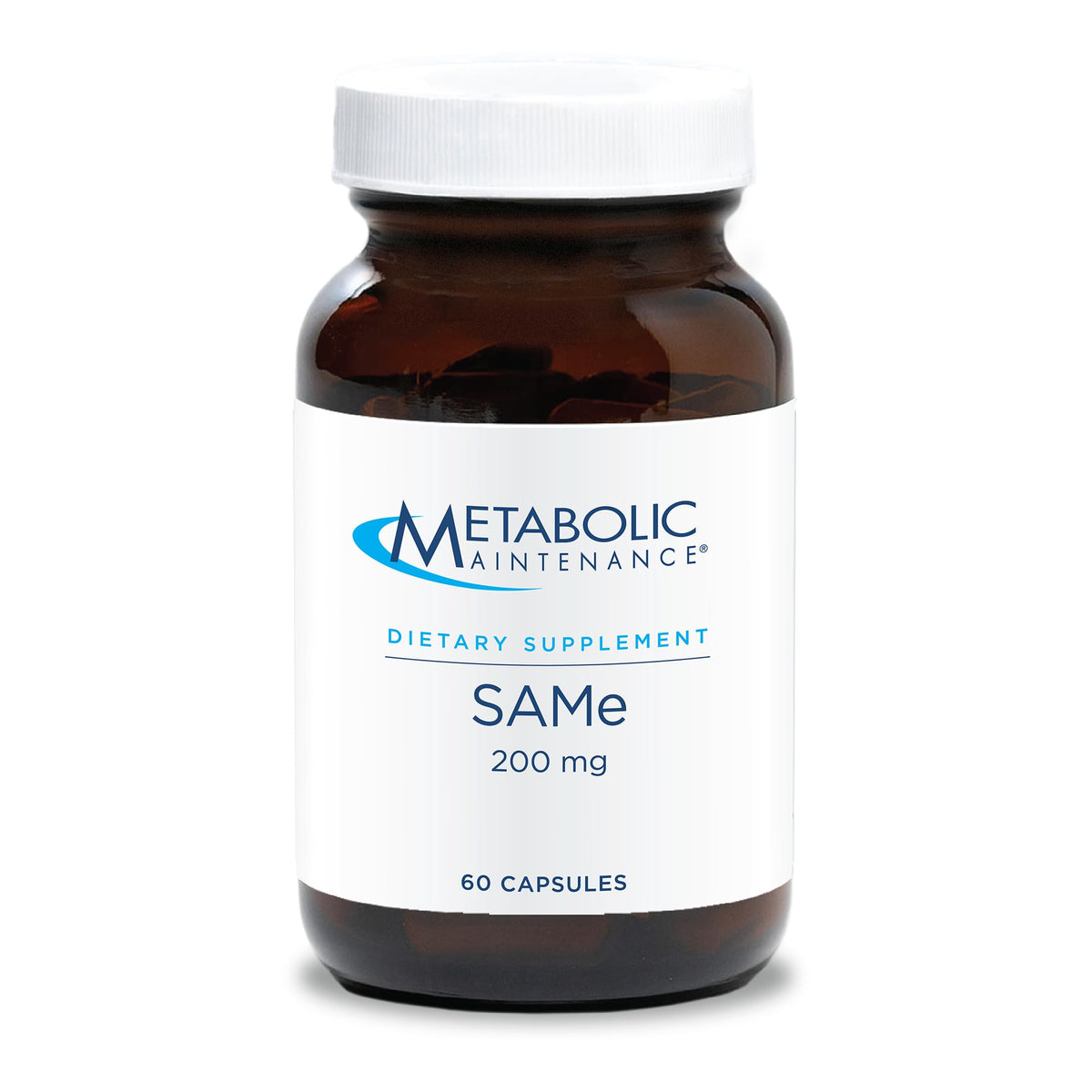 Metabolic Maintenance SAMe Methyl Donor 200 mg - 60 Capsules