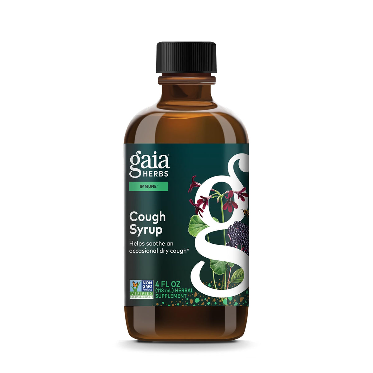 Gaia Herbs Cough Syrup - 4 Fl Oz