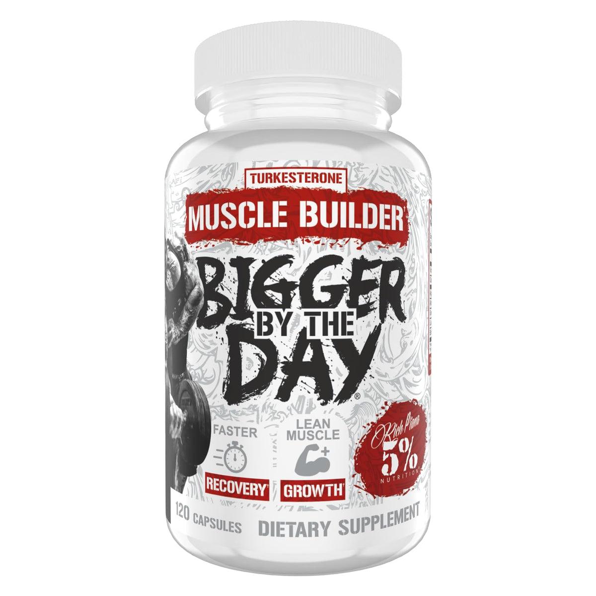 5% Nutrition BiggerByTheDay Anabolic Muscle Builder - 120 Capsules
