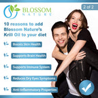Blossom Nature Antarctic Krill Oil 1600mg - 60 Softgels - image 5