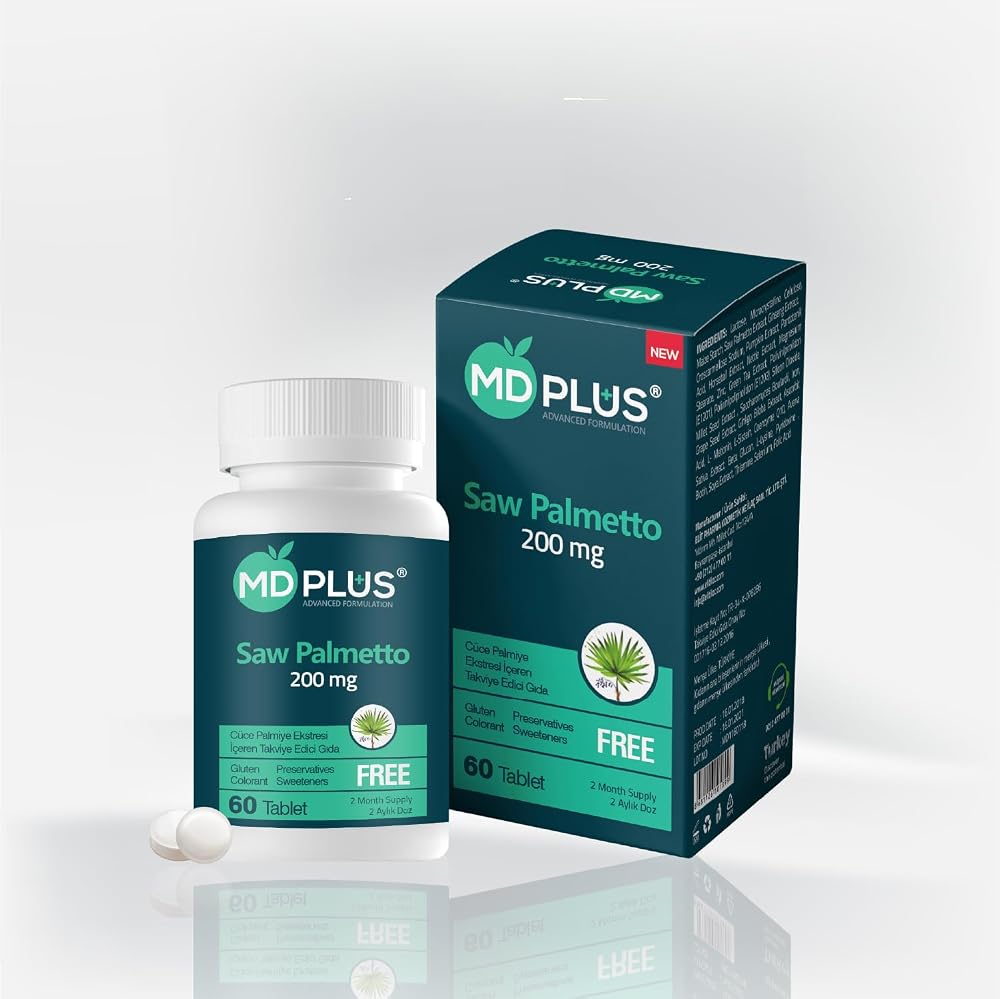 HairMD Advanced Hair Saw Palmetto 200 mg - 60 Tablets - image 2