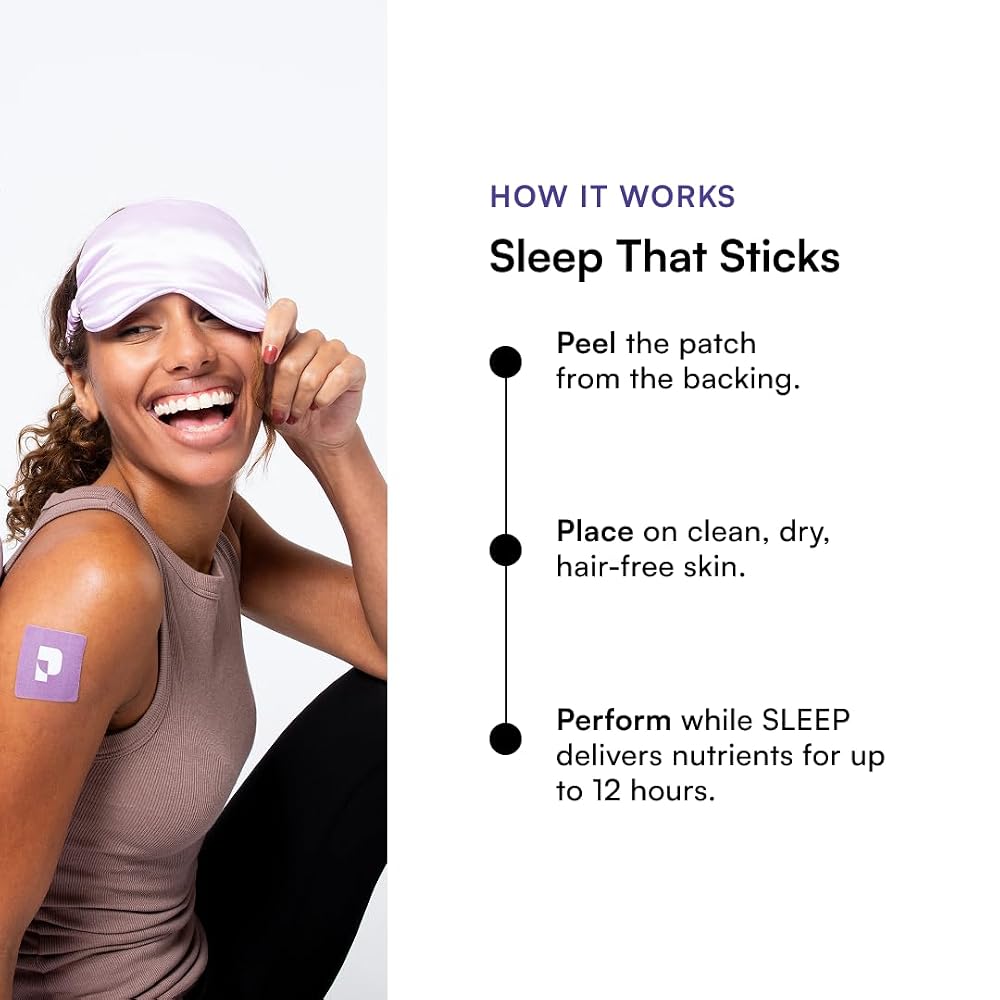 Pure Patch Sleep Patches Melatonin-Free Magnesium Glycinate - 30 Patches - image 9