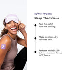 Pure Patch Sleep Patches Melatonin-Free Magnesium Glycinate - 30 Patches - image 9