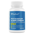 Safrel Potassium Supplement 1020 mg - 240 Vegetarian Capsules