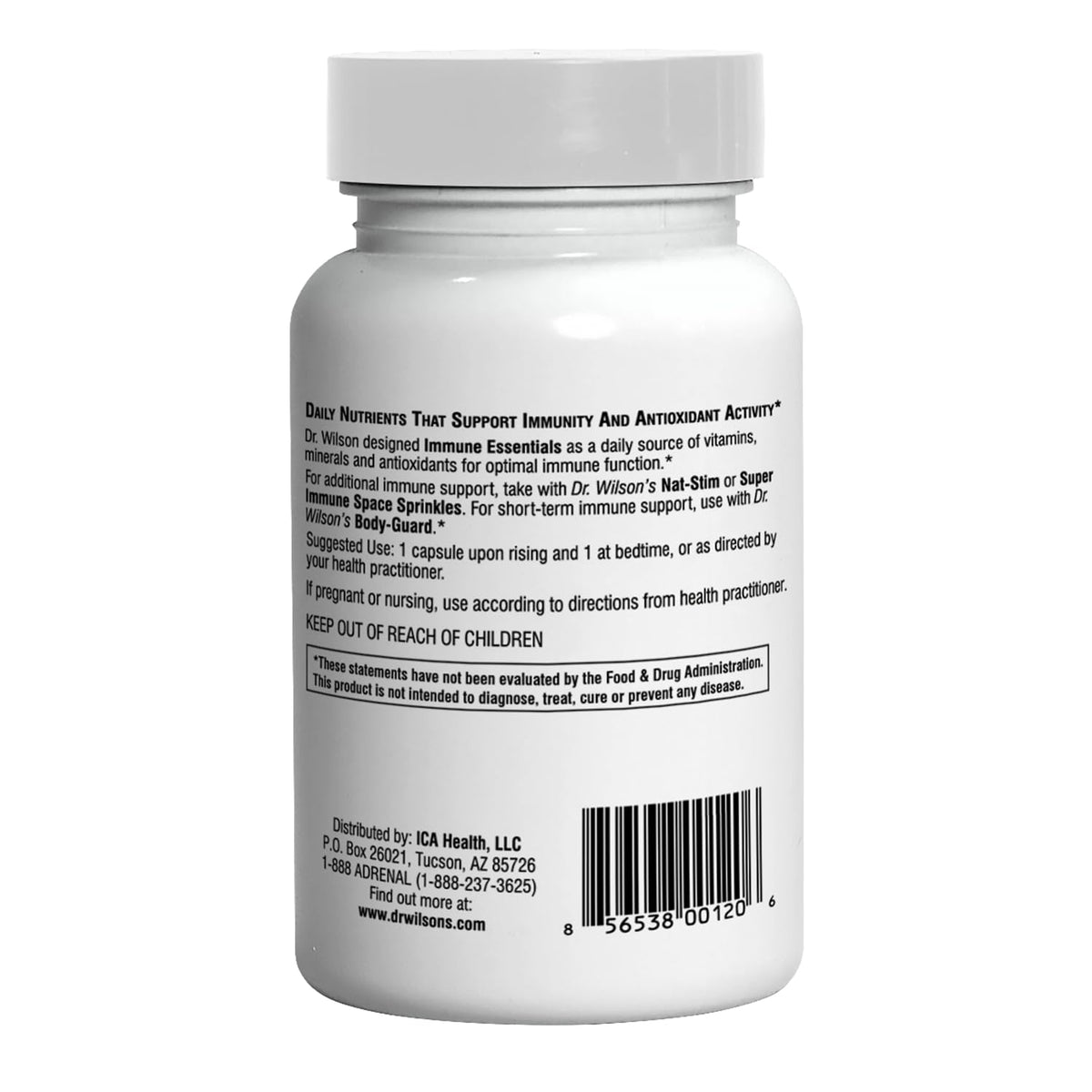 Doctor Wilson's Original Formulations Immune Essentials - 60 Capsules - image 2
