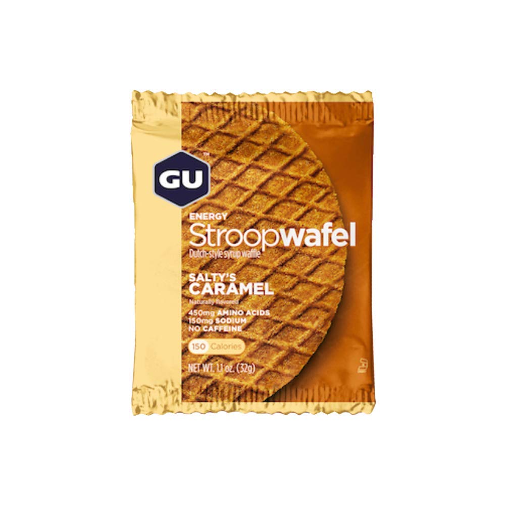 GU Energy Stroopwafel Salty's Caramel Sports Nutrition Waffle - 1.1 oz