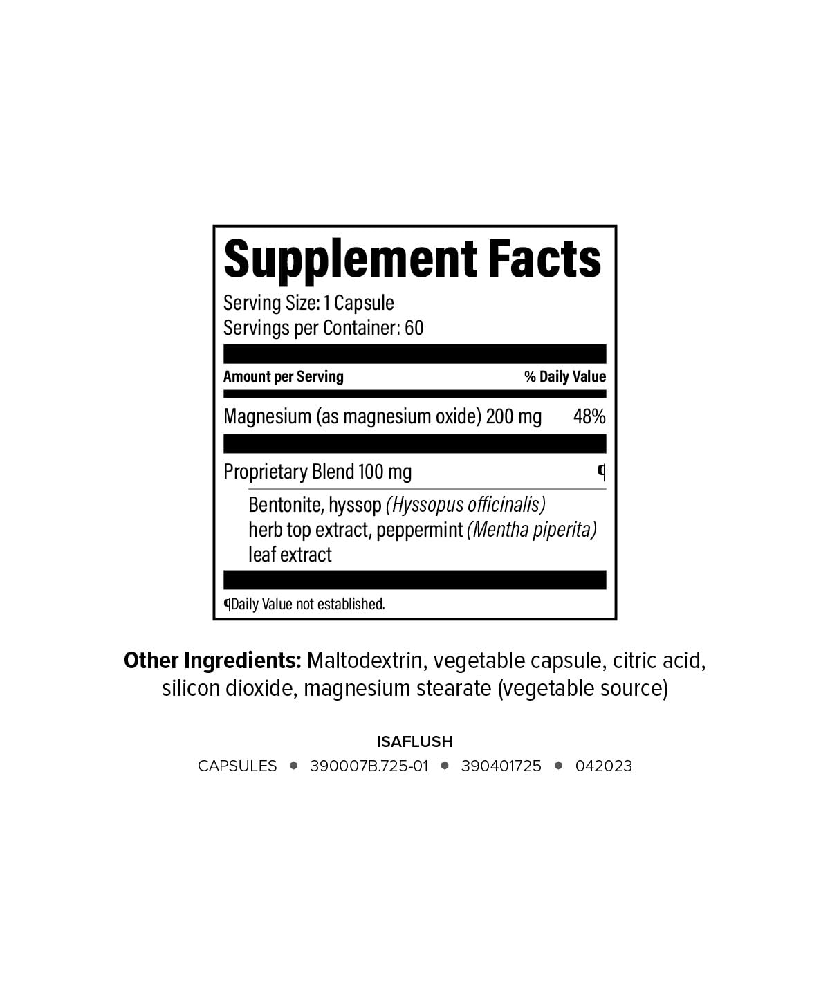 Isagenix IsaFlush Digestive Support - 60 Capsules - image 2