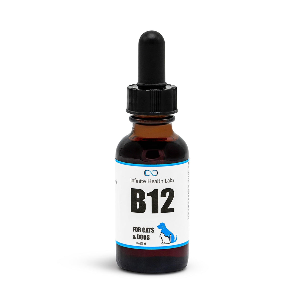 Infinite Health Labs Vitamin B12 for Dogs & Cats Methylcobalamin - 1 oz