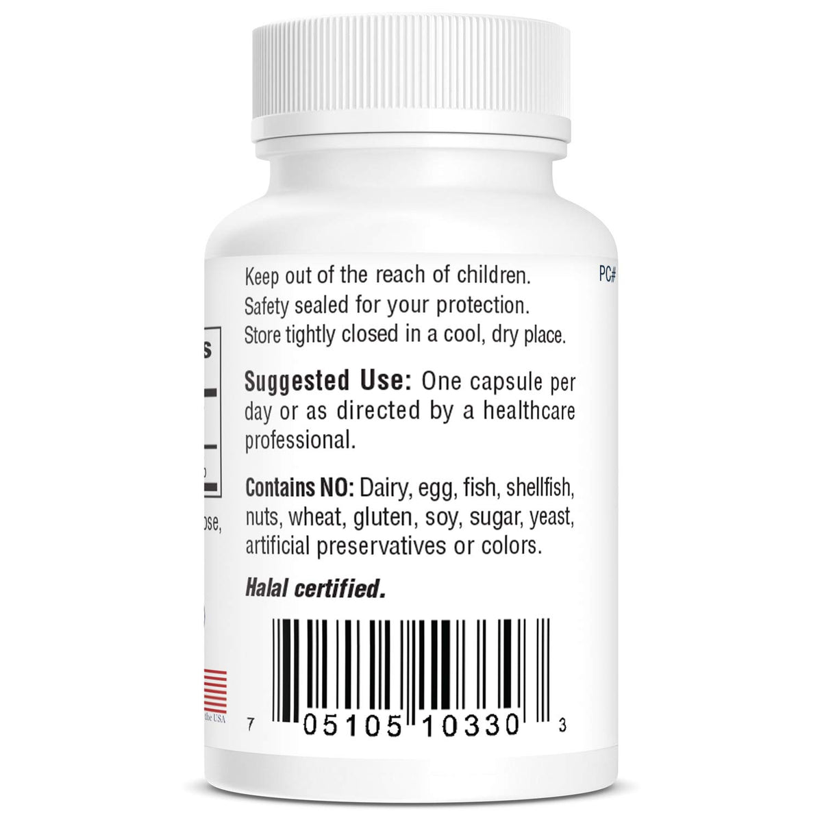 Bio-Tech Pharmacal Folic Acid 20mg - 100 Capsules - image 3