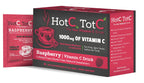 HotCTotC Vitamin C Supplement for Immune Support, Raspberry - 30 Packets