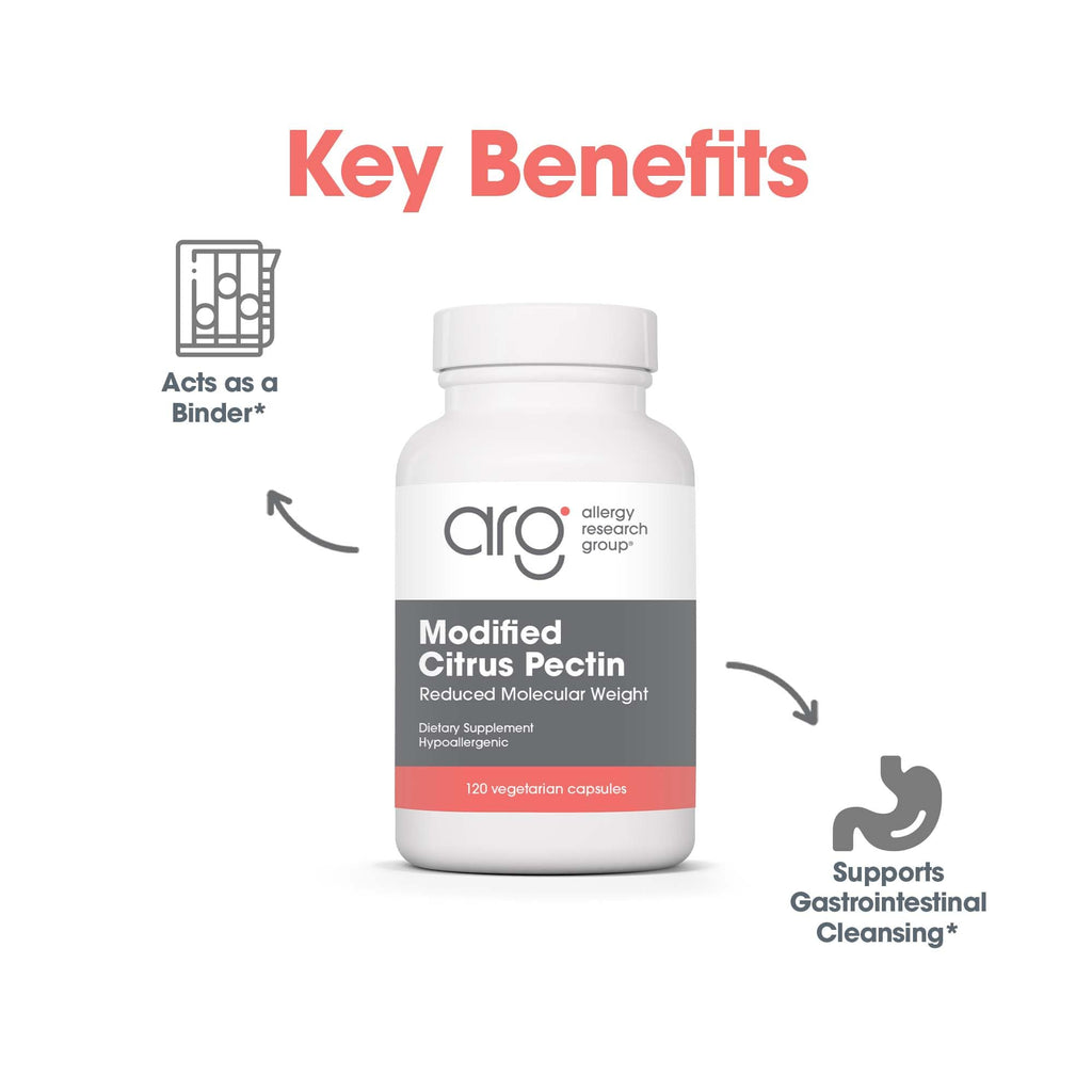 Allergy Research Group Modified Citrus Pectin - 120 Capsules - image 5