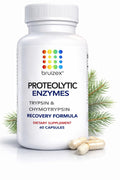 Bruizex Proteolytic Enzymes Trypsin Chymotrypsin Recovery - 60 Capsules