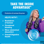 Digestive Advantage Probiotics + Lactase Digestive Enzymes