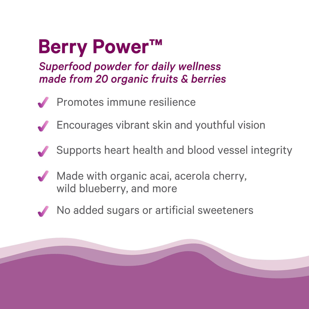 PURE SYNERGY Berry Power Organic Berry & Fruit Powder - 5.3 oz - image 4
