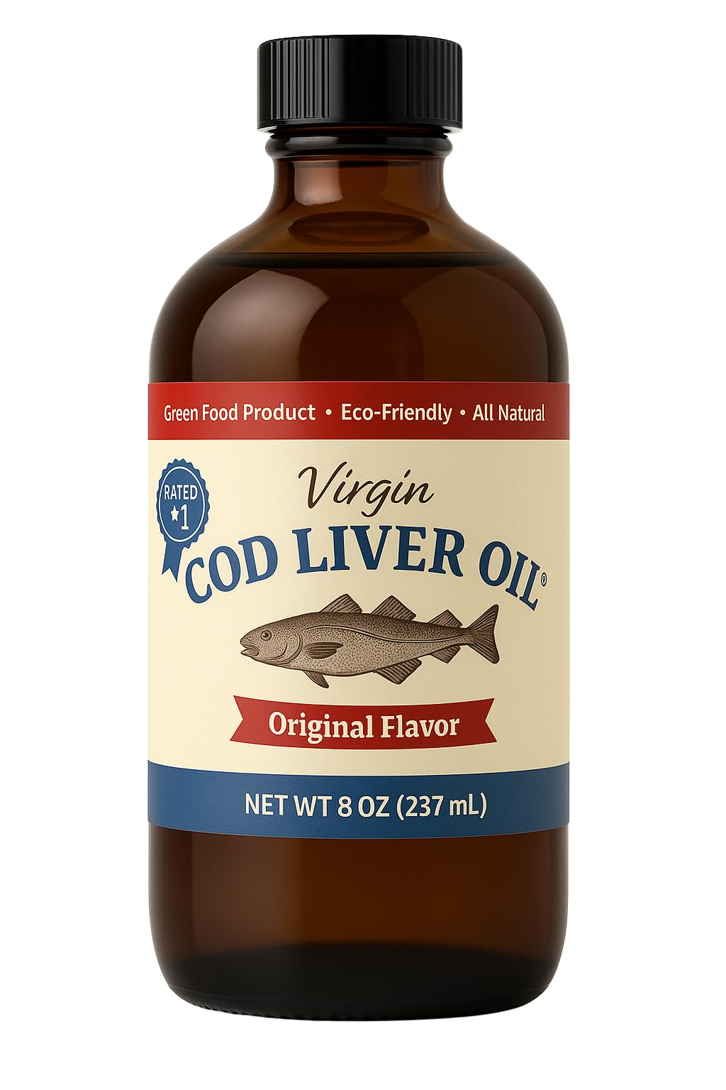 NutraPro International Virgin Cod Liver Oil - Natural