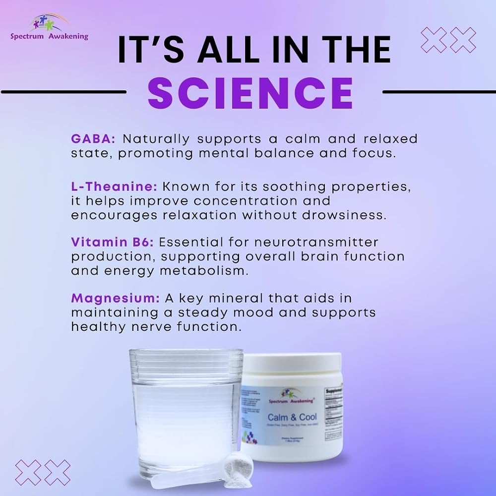 Spectrum Awakening Calm & Cool Powder for Focus & Calm - 60 Servings - image 5