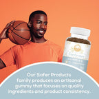 Safer Products Cordyceps Mushroom Gummies - May Support Energy