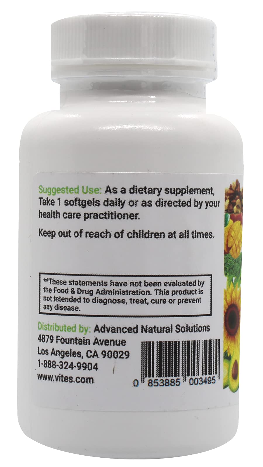 Peter's Choice Natural Vitamin E 400 IU - 100 Softgels - image 4
