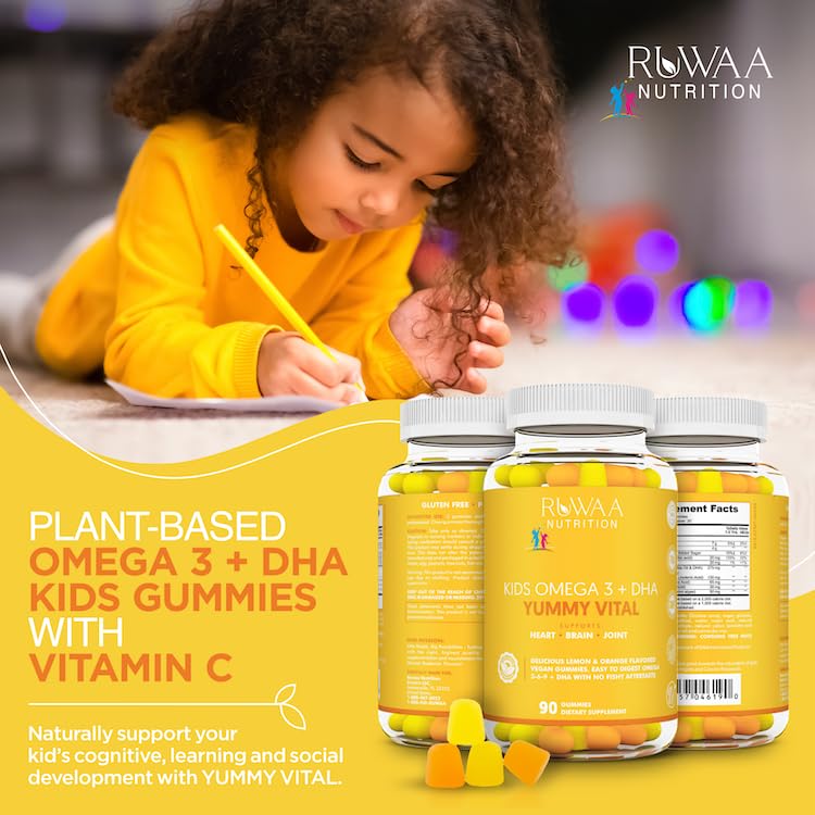 RUWAA NUTRITION Omega 3 Gummies for Kids