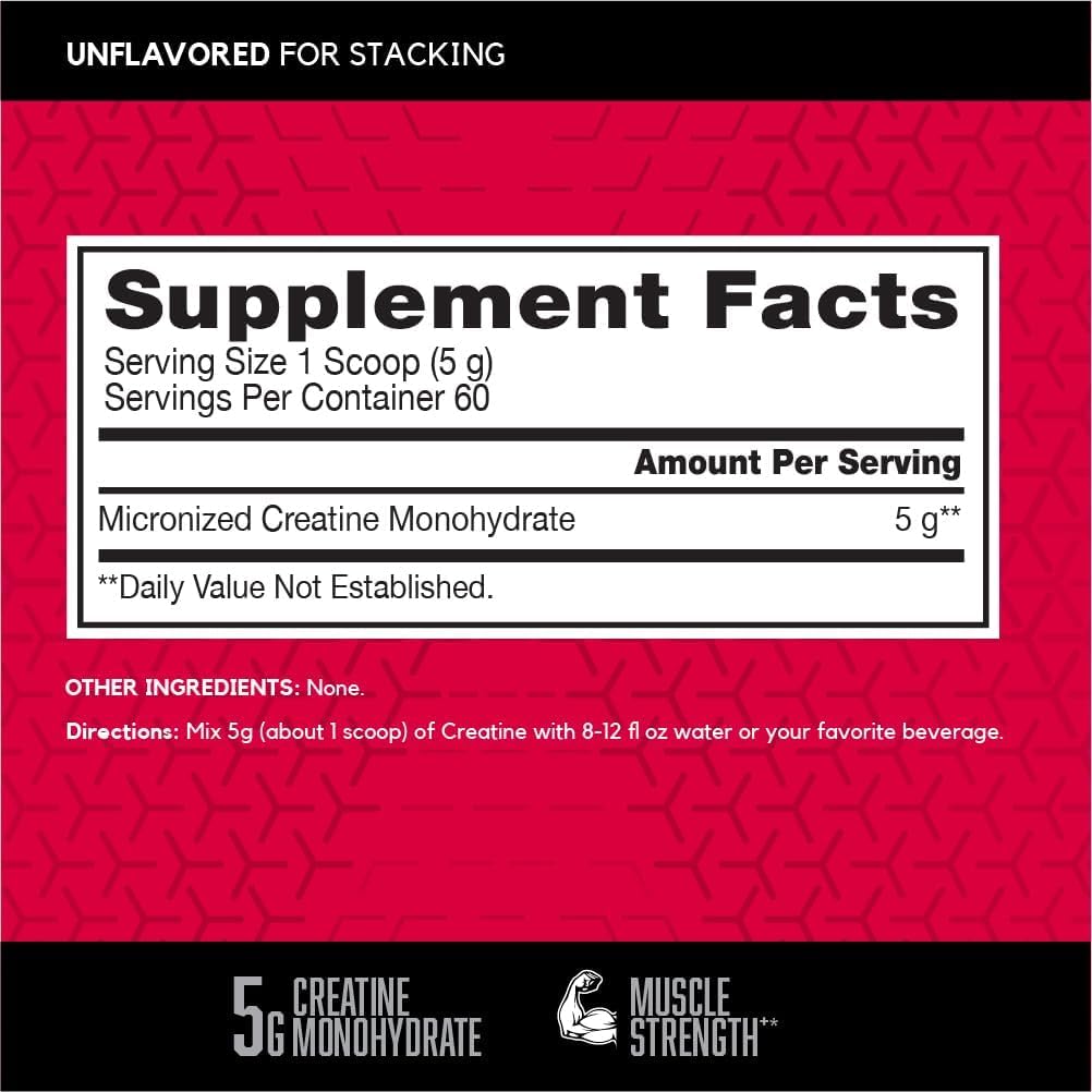 BSN Micronized Creatine Monohydrate Powder - 60 Servings - image 2