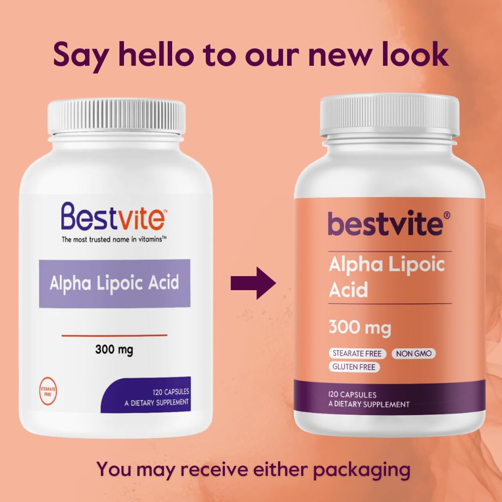 BESTVITE Alpha Lipoic Acid 300mg - 240 Capsules - image 7
