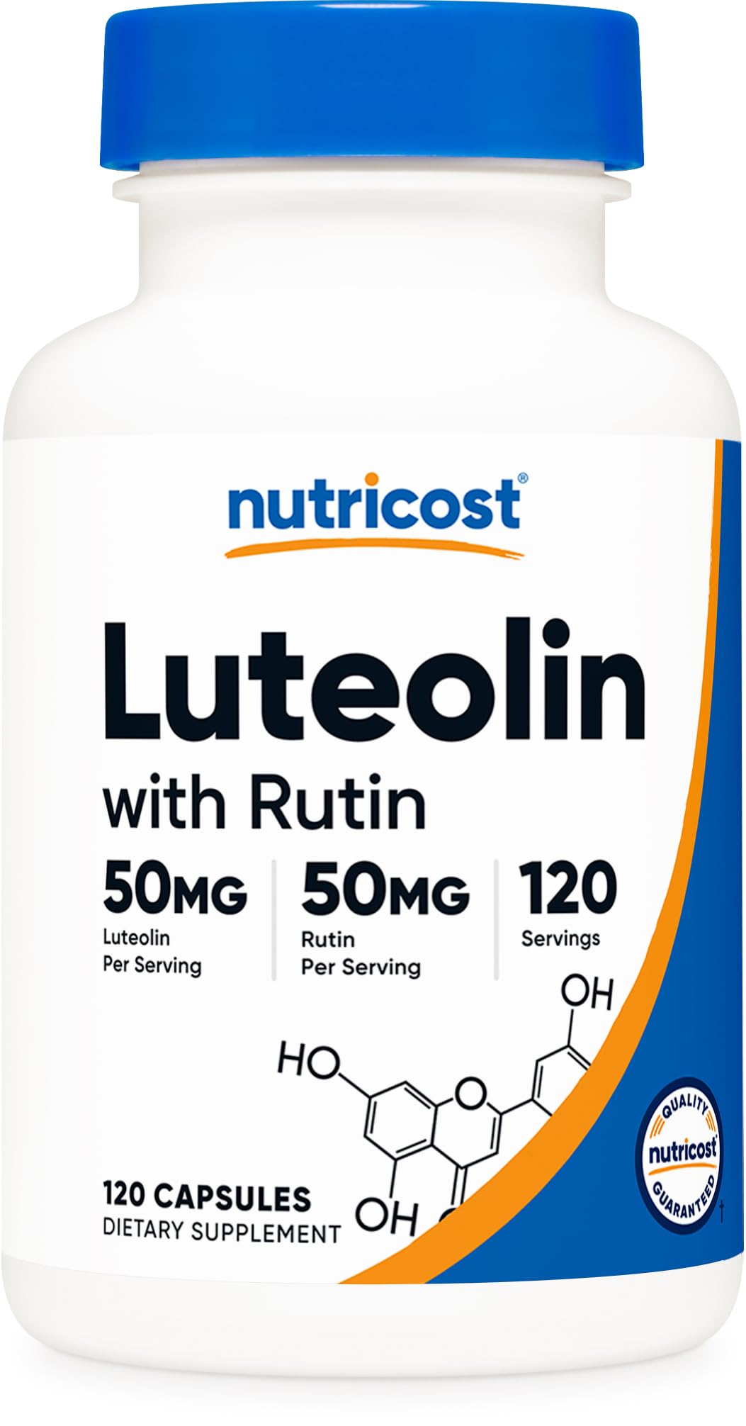 Nutricost Luteolin with Rutin Complex 100mg - 120 Capsules