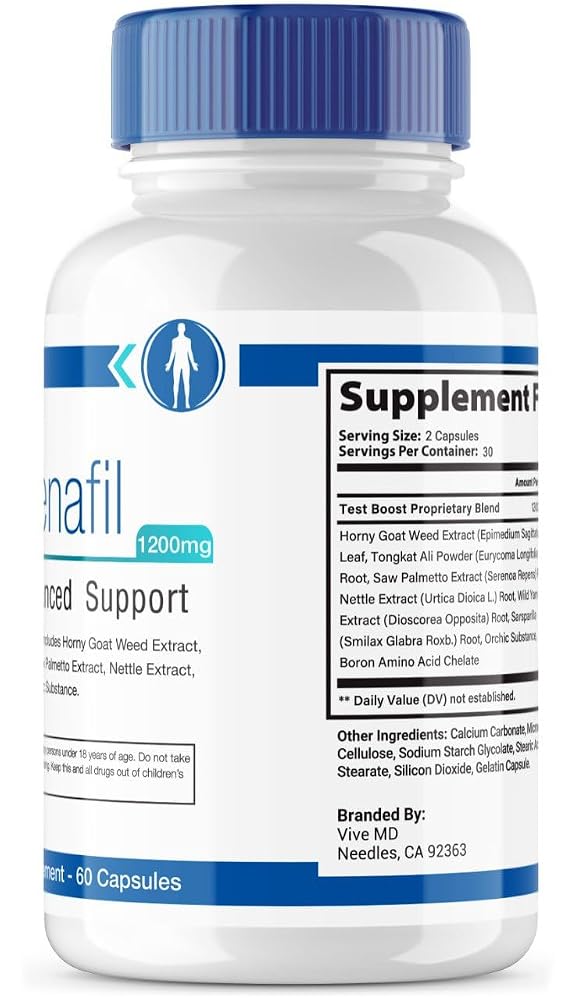 VIVE MD Zydenafil Male Pills Advanced Formula - 60 Capsules - image 4