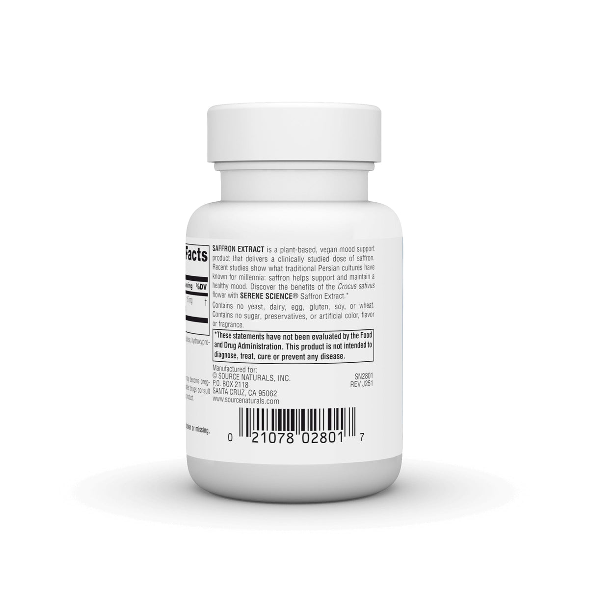 Source Naturals Serene Science Magnesium Serene Tangerince Flavored