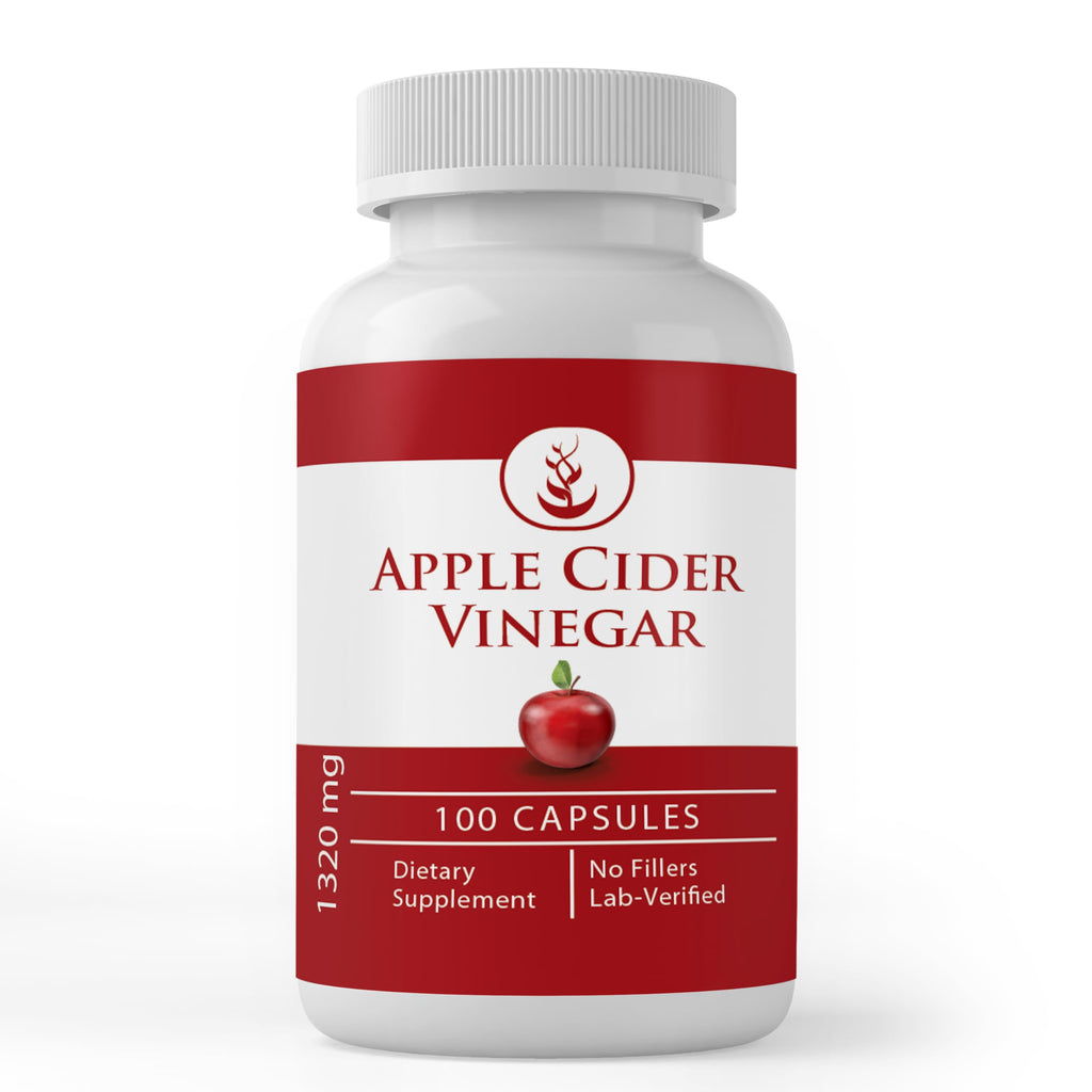 PURE ORIGINAL INGREDIENTS Apple Cider Vinegar - 100 Capsules