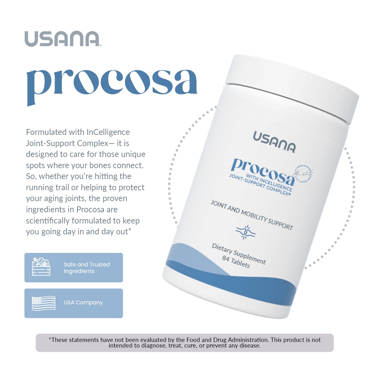 USANA Procosa with InCelligence Joint Support - 84 Tablets - image 3