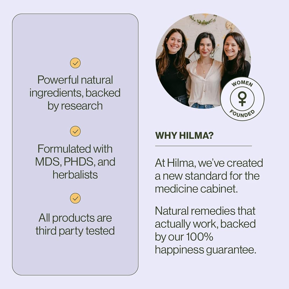 Hilma Dairy and Gluten Digestive Enzymes - 60 Vegan Capsules - image 7