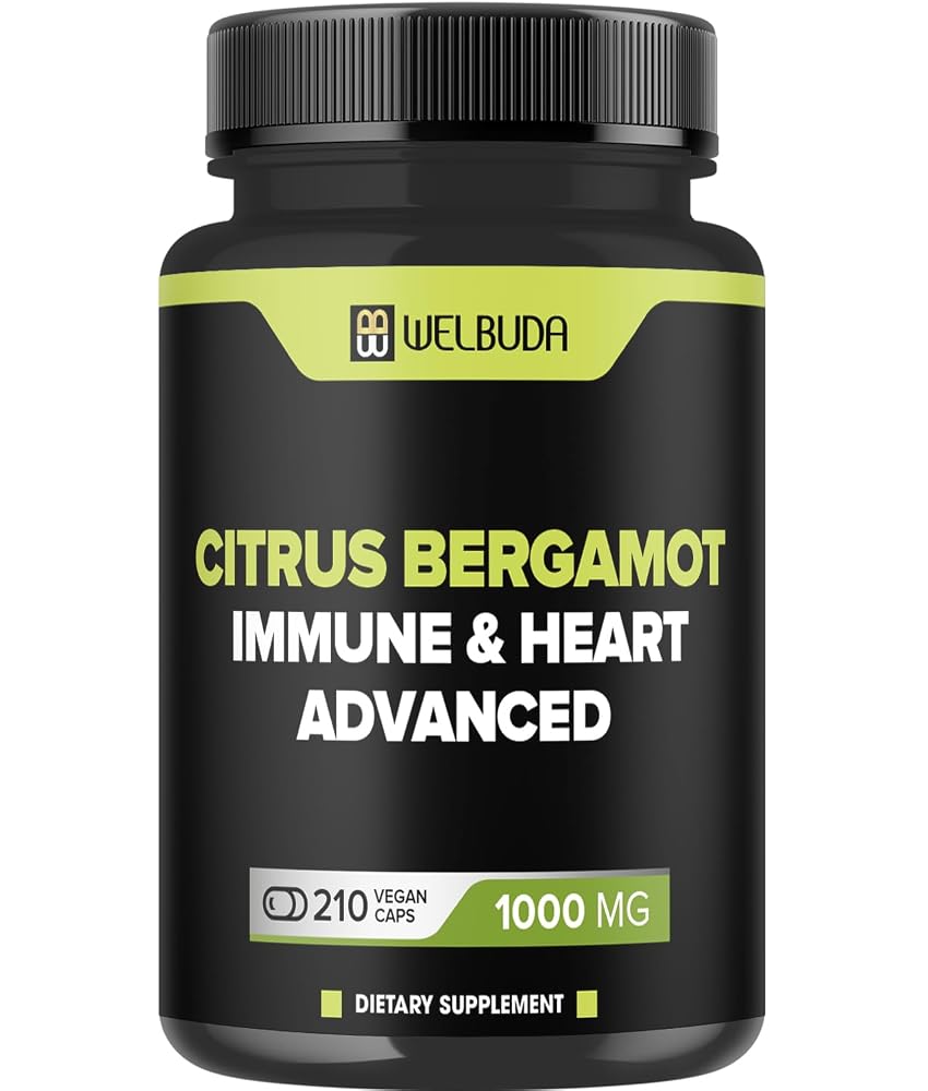 WELBUDA Citrus Bergamot with Olive Leaf & Hawthorn - 210 Capsules