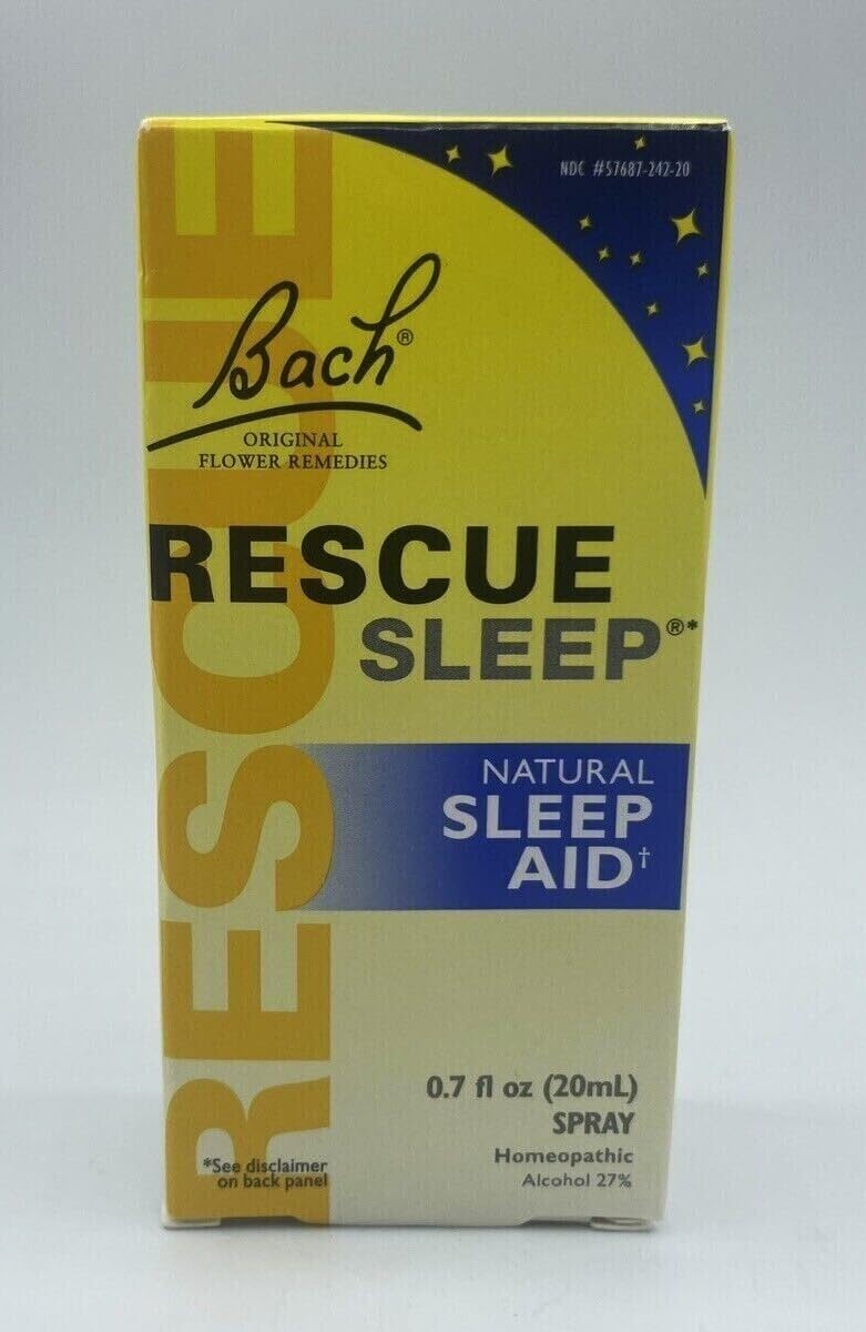 Bach Flower Remedies Rescue Sleep Natural Sleep Aid - 20 mL