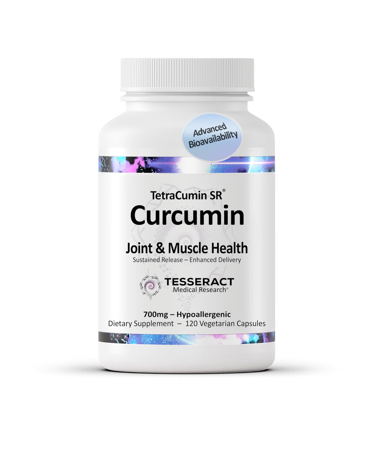 Tesseract Medical Research Tetracumin Joint & Muscle Supplement