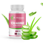Dr. Glickman's Supplements Vera-Mannan Aloe Vera Capsules