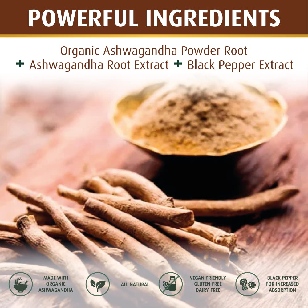 PRATIC LINE Ashwagandha 3000 mg - 120 Vegan Capsules - image 6