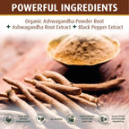 PRATIC LINE Ashwagandha 3000 mg - 120 Vegan Capsules - image 6